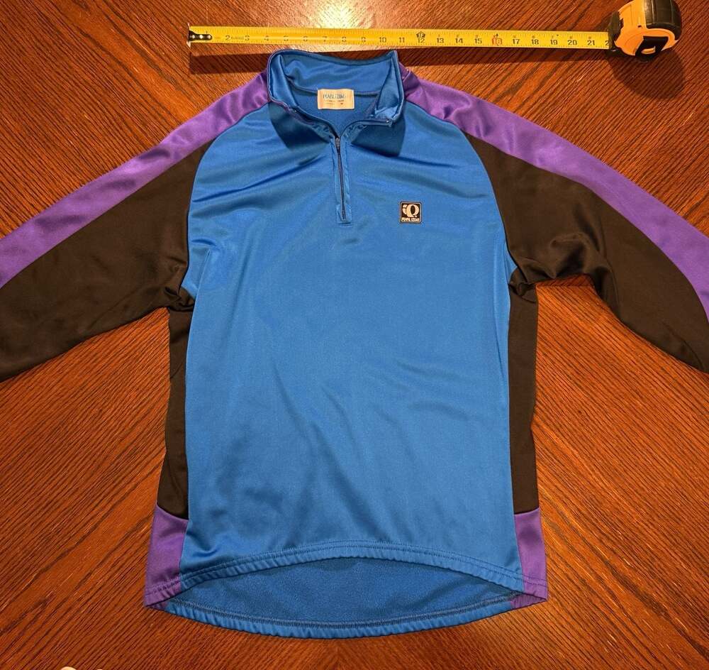 Pearl Izumi Technical Wear 1/4 Zip Fleece Lined Cycling Jersey